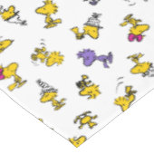 Holzfußmuster Tischdecke (Schrägansicht)