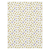 Holzfußmuster Tischdecke (Vorderseite)