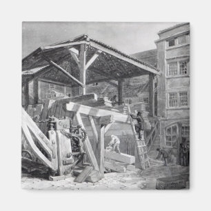 Holzgarten, Finsbury, 1825 Magnet