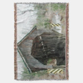 Holzgedeckte Brücke Decke (Vorderseite Vertikal)
