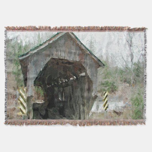 Holzgedeckte Brücke Decke (Vorderseite)