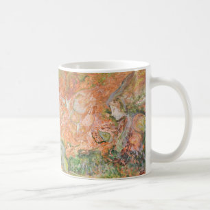 Holzgeist / künstliche Lebenskunst Orange Kaffeetasse