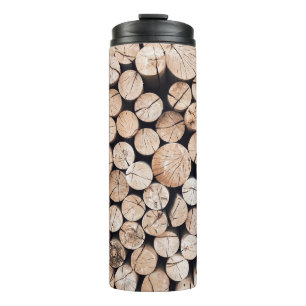 Holzgelände Thermosbecher