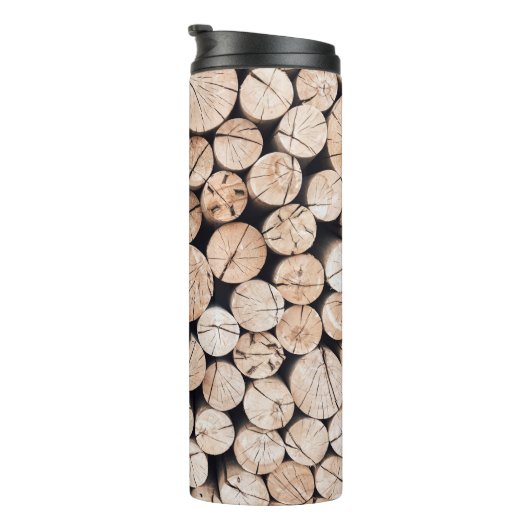 Holzgelände Thermosbecher (Nach rechts gedreht)