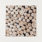 Holzgelände Wandteppich (Vorderseite (Horizontal))