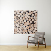Holzgelände Wandteppich (Beispiel (Horizontal))