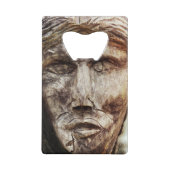 Holzgestein Geldbeutel Flaschenöffner (Rückseite)