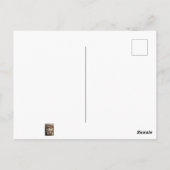 Holzgestein Postkarte (Rückseite)