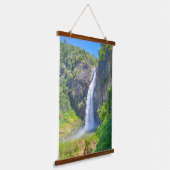 Holzgetöpfter Wandteppich Mit Holzrahmen (Gewinkelt)