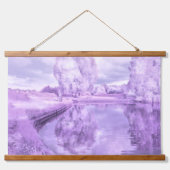 Holzgetöpfter Wandteppich Mit Holzrahmen (Vorderseite 2)