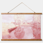 Holzgetöpfter Wandteppich Mit Holzrahmen (Vorderseite)