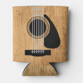 Holzgitarre Dosenkühler (Vorderseite)