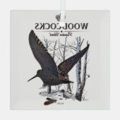 Holzhacken - Passionsjagd Ornament Aus Glas (Rückseite)