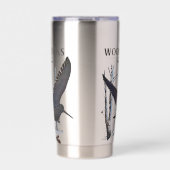 Holzhacken - Passionsjagd Thermobecher (Vorderseite)