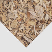 Holzhackschnitzel Seidenpapier (Ausschnitt)