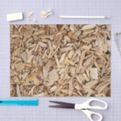 Holzhackschnitzel Seidenpapier (Handwerk)