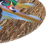 Holzherdschneider, Entenjagd Schneidebrett (Ecke)