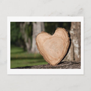 Holzherz v1 postkarte