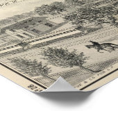 Holzholzunternehmen Poster (Ecke)