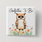 Holzhühner als Kinderdusche Button (Vorderseite)