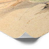 Holzhütte am See - Carl Lafite Poster (Ecke)