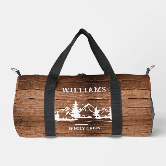 Holzhütte Duffle Bag (Vorderseite)