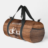Holzhütte Duffle Bag (Rechte Ecke)