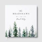 Holzhütte Evergreen Forest Gästebuch (Vorderseite)