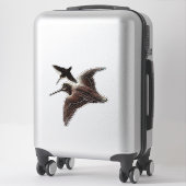 Holzjagd Aufkleber (Koffer)