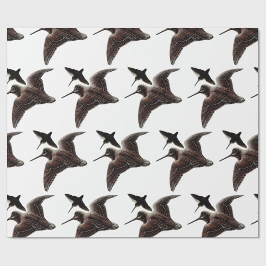 Holzjagd Geschenkpapier (Flach)