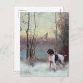 Holzjagd im Rahmen des APS Feiertagspostkarte (Vorne/Hinten)