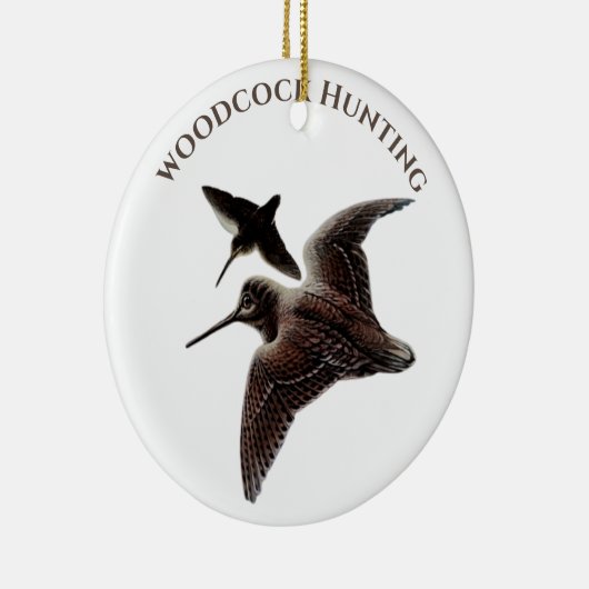 Holzjagd Keramik Ornament (Rechts)