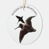 Holzjagd Keramik Ornament (Links)