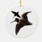 Holzjagd Keramik Ornament (Hinten)