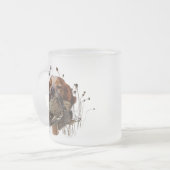 Holzjagd mit der Bretagne Spaniel Mattglastasse (Vorderseite Links)