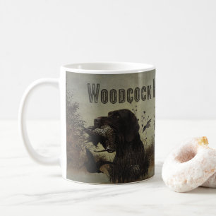 Holzjagd mit deutschem Drahthaar Pointer Kaffeetasse