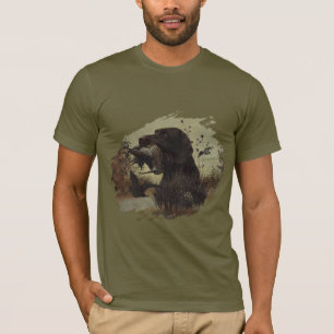 Holzjagd mit deutschem Drahthaar Pointer T-Shirt