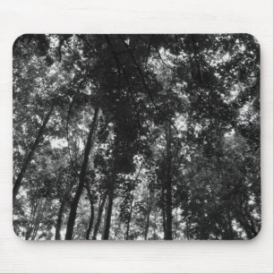 Holzkanopie 01 BW Mousepad