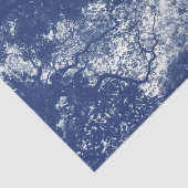 Holzkanopie (02) - Cyanotypeneffekt Seidenpapier (Ausschnitt)