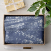 Holzkanopie - Cyanotypeffekt Seidenpapier (Geschenk)