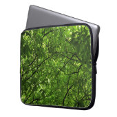 Holzkanopie Laptopschutzhülle (Vorderseite Links)