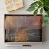 Holzkanusenpflaume Herbstdekoupage Seidenpapier (Geschenk)