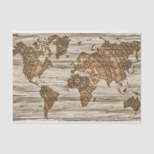 Holzkappenpapier Seidenpapier (Vorderseite)