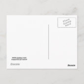 HOLZKARTENanhänger Postkarte (Rückseite)