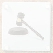 Holzkavel Glasuntersetzer (Rückseite)