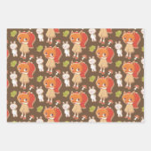 Holzkekse Geschenkpapier Set (Vorderseite 2)