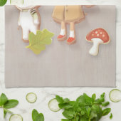Holzkekse Geschirrtuch (Gefaltet)