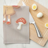 Holzkekse Geschirrtuch (Viertel Falte)