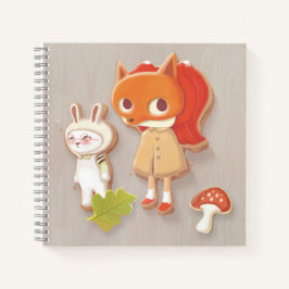 Holzkekse Notizblock