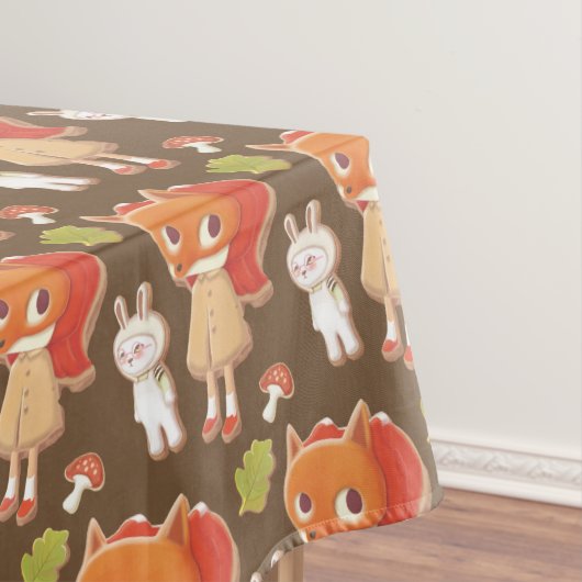 Holzkekse Tischdecke (Beispiel)